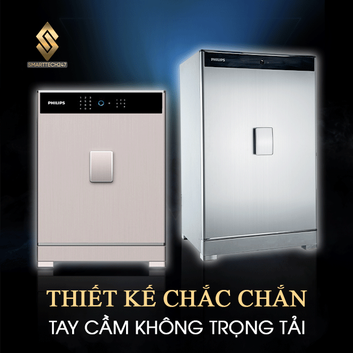 Két sắt vân tay thông minh cao cấp Philips SBX701-5B0 (88kg)
