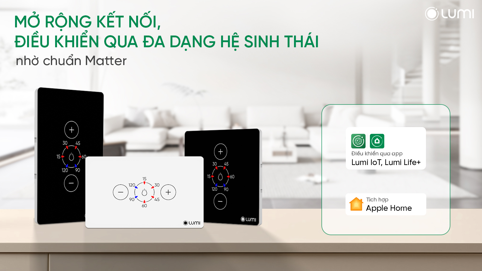 Công tắc bình nóng lạnh Wifi LM-SB/W Công tắc bình nóng lạnh Lumi dễ dàng kết nối cùng đa dạng hệ sinh thái