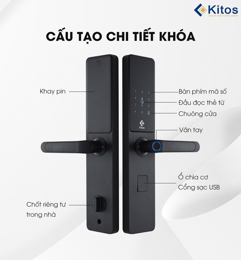 Khóa Kitos KT-E3 Pro