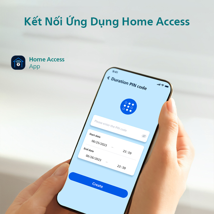 Khóa cửa vân tay Philips DDL615-5HBS Philips Ddl615 5hbs (7)