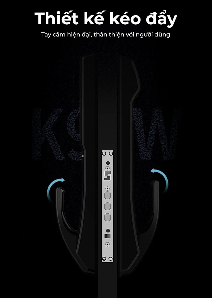 Khóa vân tay Kaadas K9-5W tích hợp Wifi & cảm biến mở cửa 18 kaadas k9 5w b7