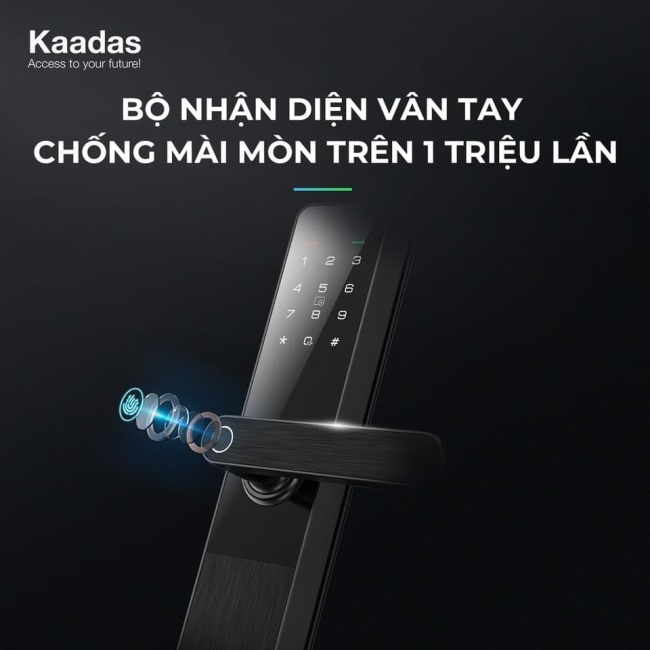 Khóa vân tay Kaadas M5 thương hiệu Đức giá tốt nhất thị trường 14 kaadas m5 b1 2