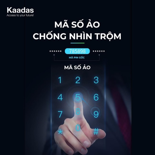 Khóa vân tay Kaadas M5 thương hiệu Đức giá tốt nhất thị trường 15 kaadas m5 b2 2
