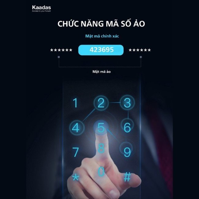 Khóa vân tay cửa nhôm Kaadas S10-5W tích hợp Wifi 14 kaadas s10 5w b3