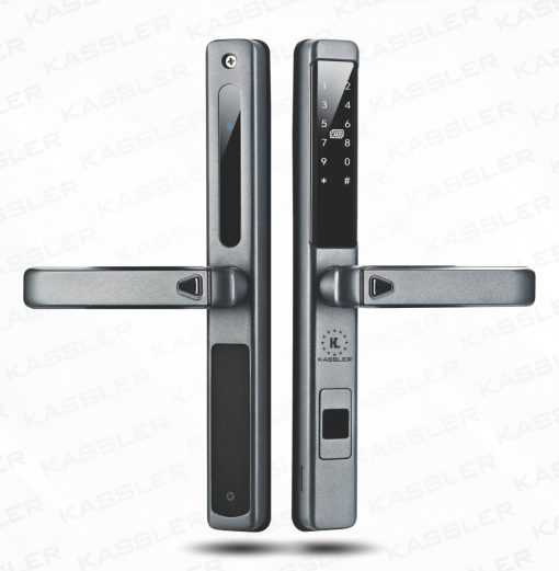 Khóa Cửa Nhôm Kassler KL-599LX Dark Gray
